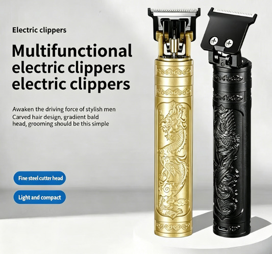 Electric Hair Clipper for Barbershop Oil Hair Sculpting Electric Haircut Machine, Men's Haircutting Shaver, Bald Head Trimmer
