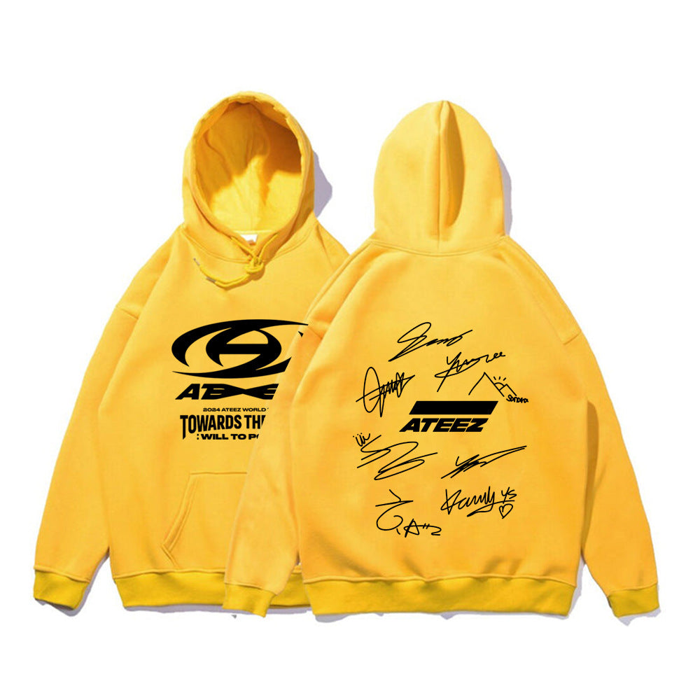 Hot Ateez The World Ep. fin Will Kpop Hoodie Men Women