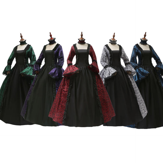 Halloween Victorian retro costume