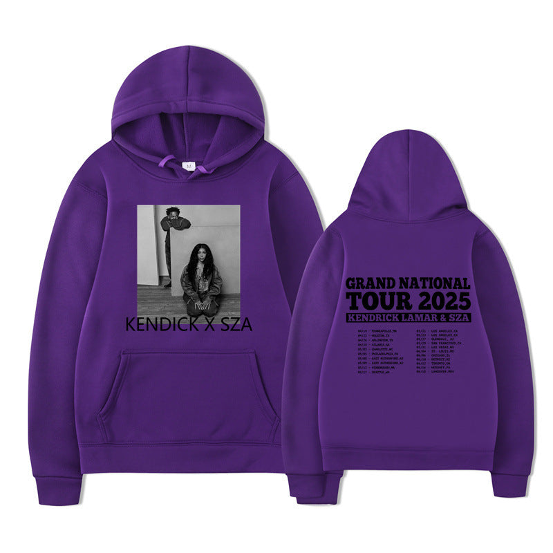 Grand National Tour Hoodie SZA Kendrick Lamar Men/women