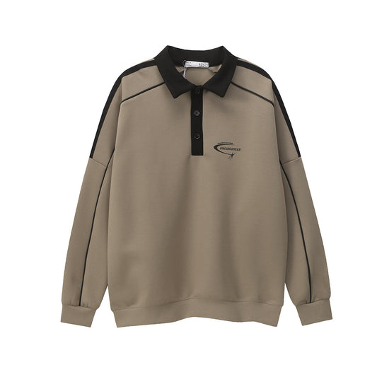 Collar hoodie men