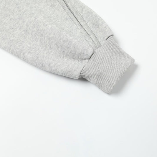 Splicing zipper hoodie for men