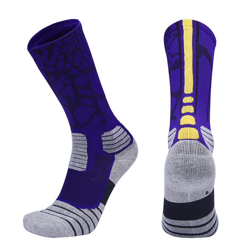 High Quality New Men Outdoor Sports Elite Basketball Socks Men Cycling Socks Compression Socks Cotton Towel Bottom Men's socks