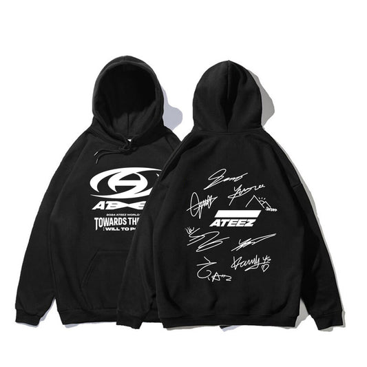 Hot Ateez The World Ep. fin Will Kpop Hoodie Men Women