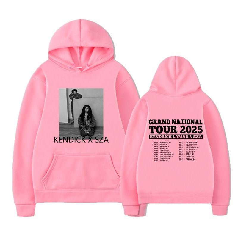 Grand National Tour  Hoodie SZA Kendrick Lamar Men/women