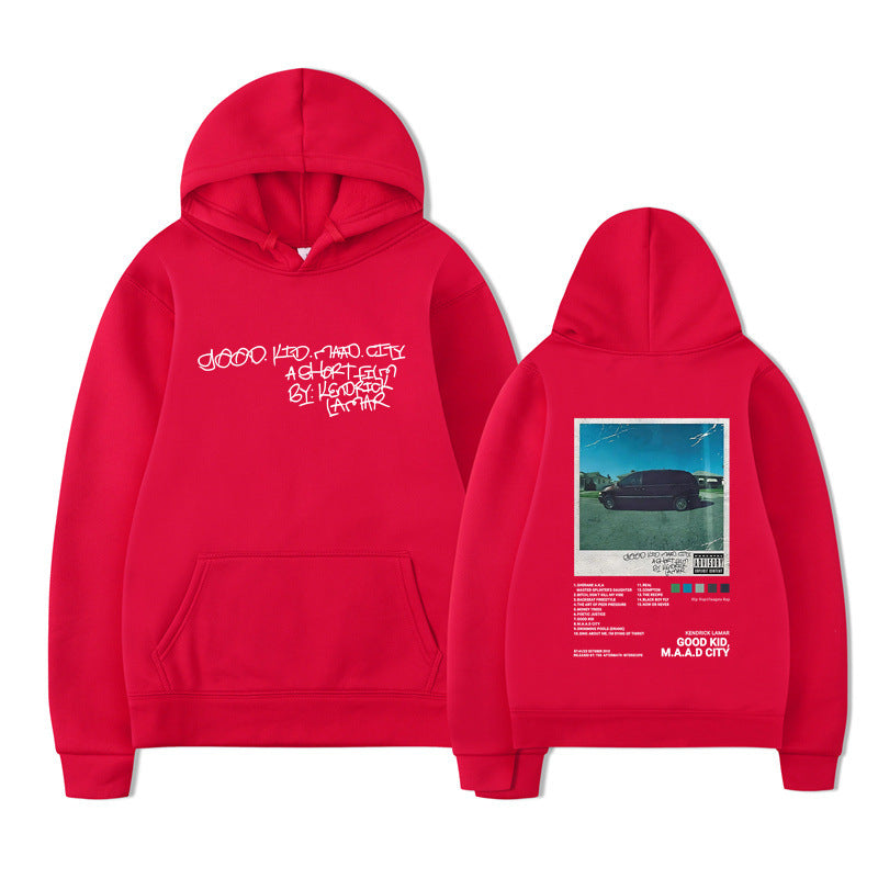 Kendrick Lamar Good Kid Hoodie Men Women's Hip Hop