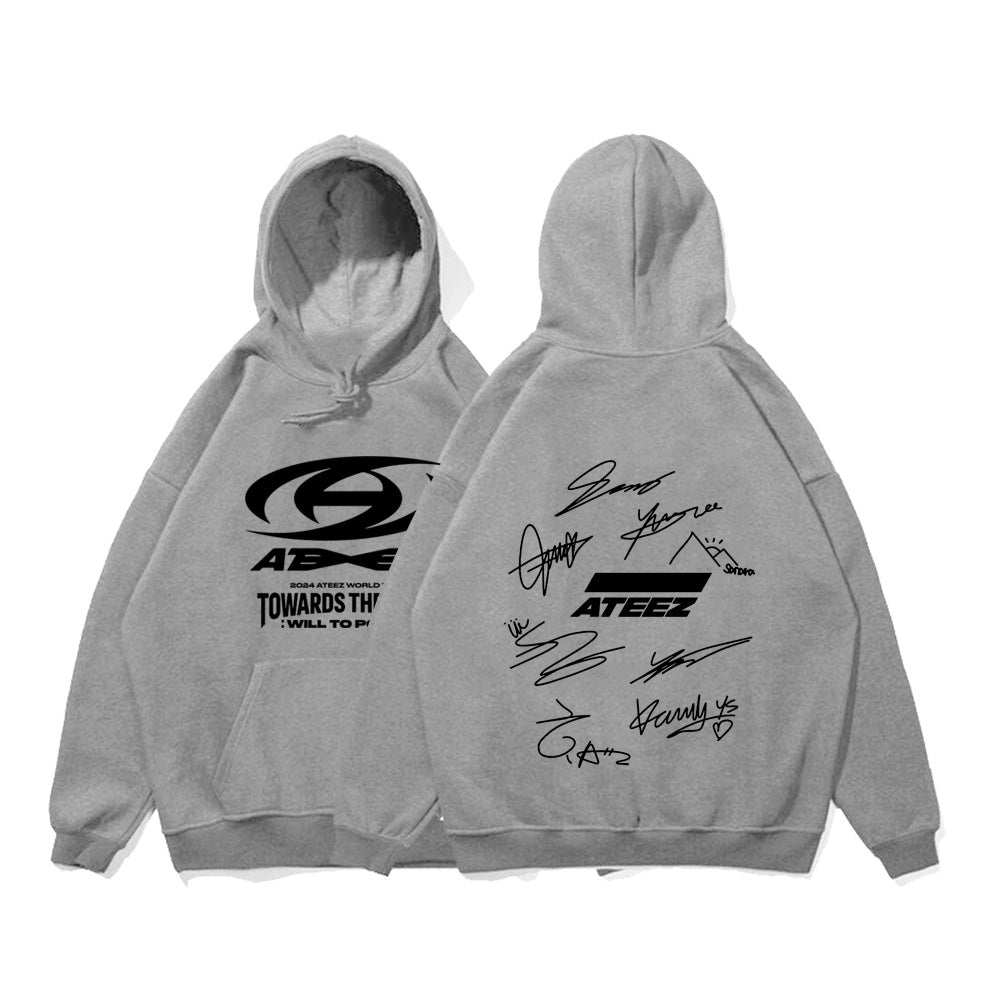 Hot Ateez The World Ep. fin Will Kpop Hoodie Men Women