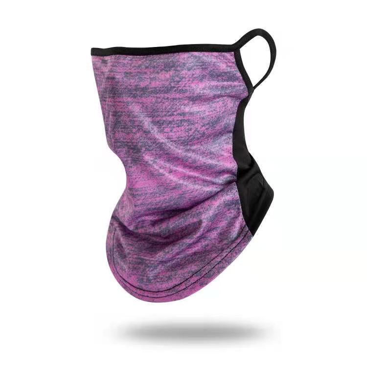 Ice Mesh Mesh Hanging Ear Sunscreen Mask Outdoor Sports Leisure Dustproof Sunscreen Men And Women Cycling Insect-Proof Scarf Headgear