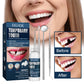 EELHOE Denture Decorative Teether Set, Halloween Vampire Makeup Dress Up Fake Tooth Glue Teeth Props