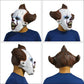 Horrifying Halloween Mask Adults Latex Clown Mask Halloween Props For Costume Party Carnival Easter Face Decor