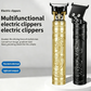 Electric Hair Clipper for Barbershop  Oil Hair Sculpting Electric Haircut Machine, Men's Haircutting Shaver, Bald Head Trimmer