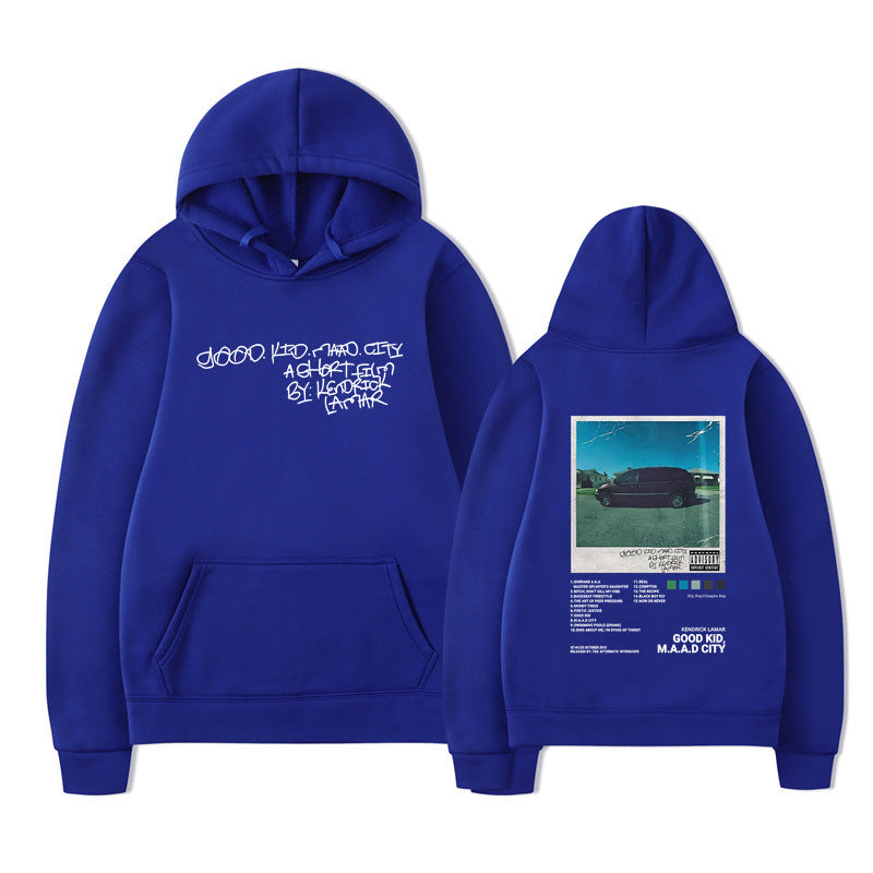 Kendrick Lamar Good Kid Hoodie Men Women's Hip Hop