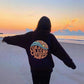 Drop Shoulder Loose Halloween Pumpkin Element Hoodie for Men and Women