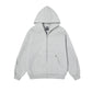 Splicing zipper hoodie for men