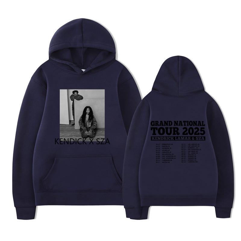 Grand National Tour  Hoodie SZA Kendrick Lamar Men/women