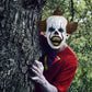 Horrifying Halloween Mask Adults Latex Clown Mask Halloween Props For Costume Party Carnival Easter Face Decor
