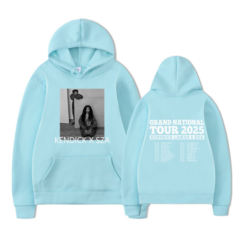 Grand National Tour  Hoodie SZA Kendrick Lamar Men/women