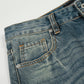 Wash water to make old denim micro pull pants