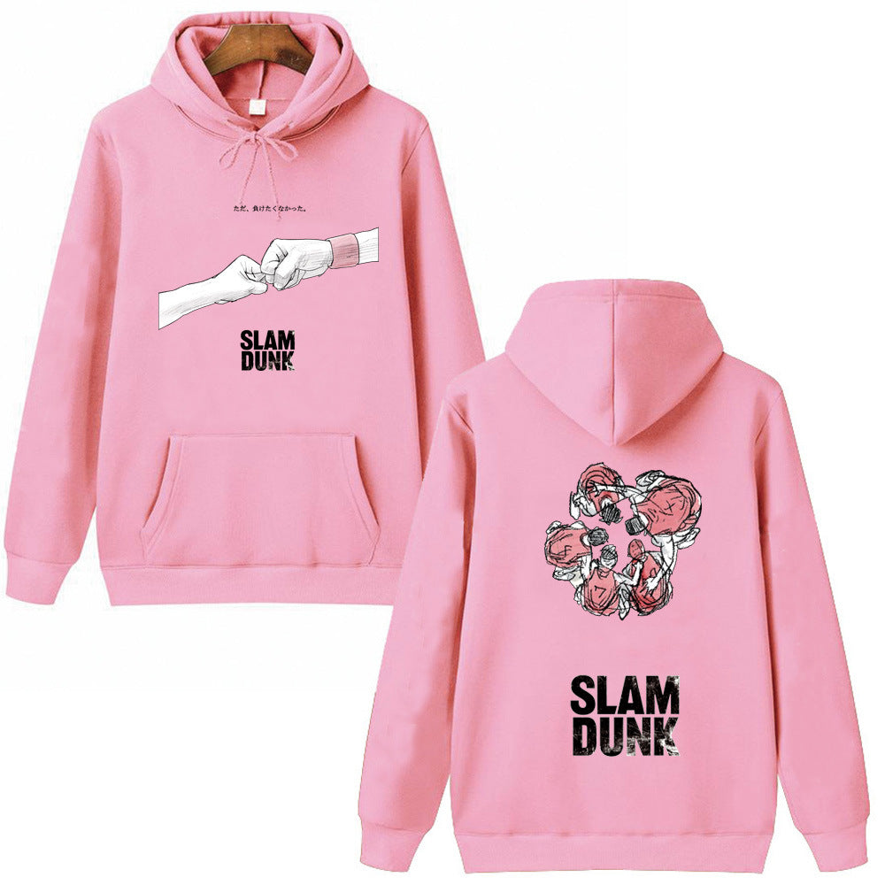 Slam Dunk Hoodie for Men - Sakuragi Hanamichi and Rukawa Kaede Design