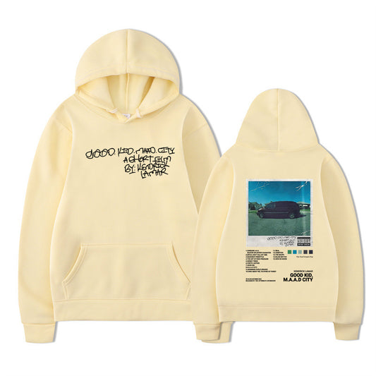 Kendrick Lamar Good Kid Hoodie Men Women's Hip Hop