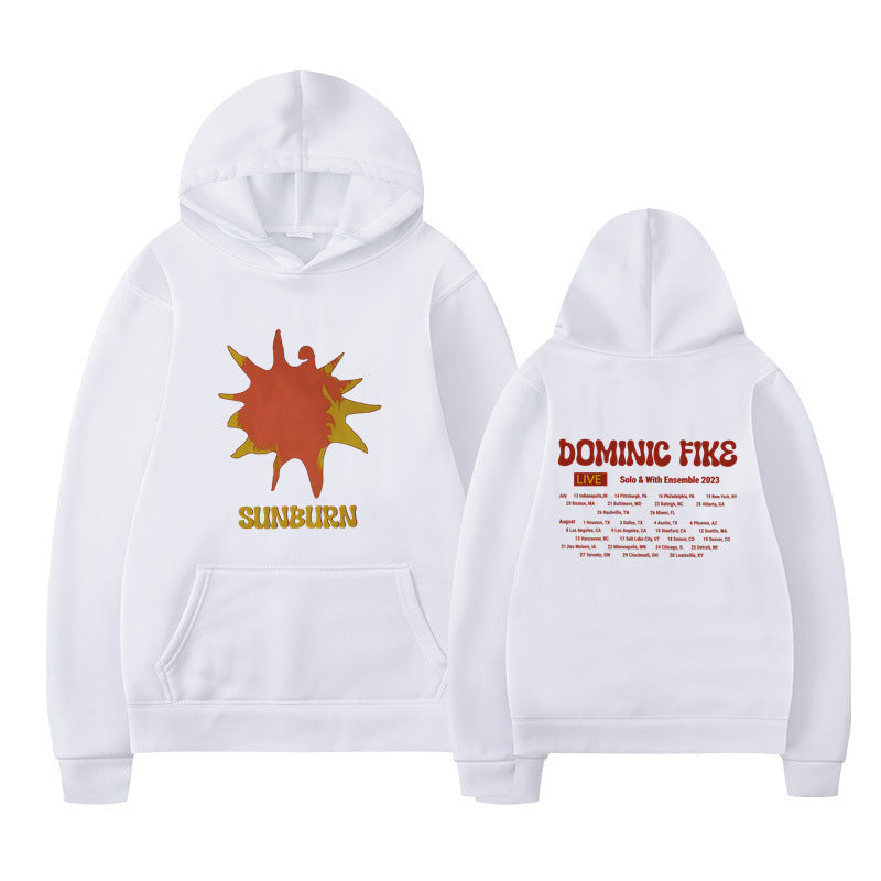 Casual Anime Hoodie with Print for Men and Women, Dark Series Hooded Sweatshirt