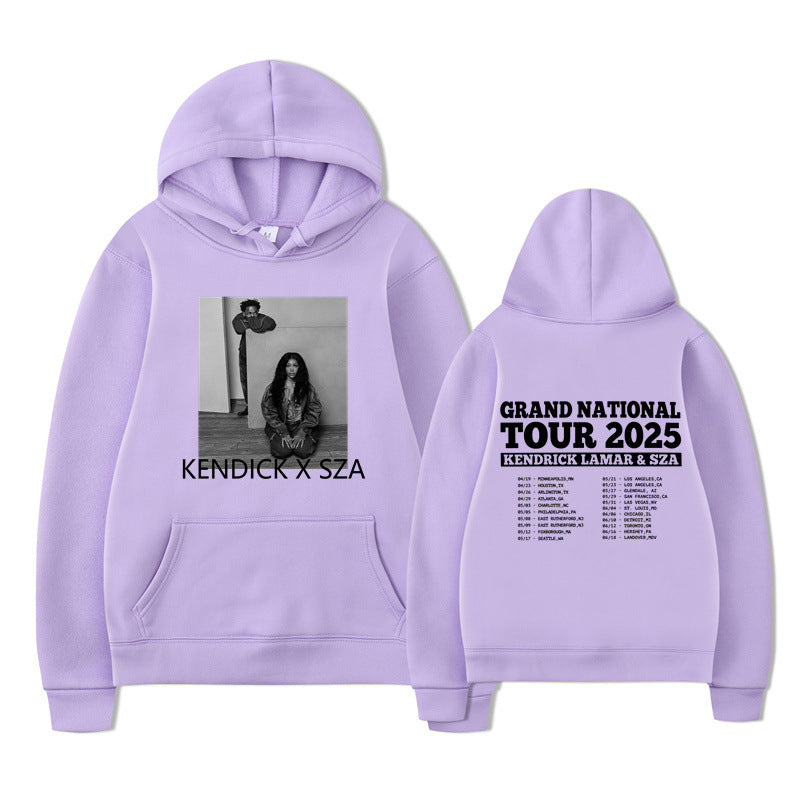 Grand National Tour  Hoodie SZA Kendrick Lamar Men/women