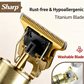 Electric Hair Clipper for Barbershop  Oil Hair Sculpting Electric Haircut Machine, Men's Haircutting Shaver, Bald Head Trimmer