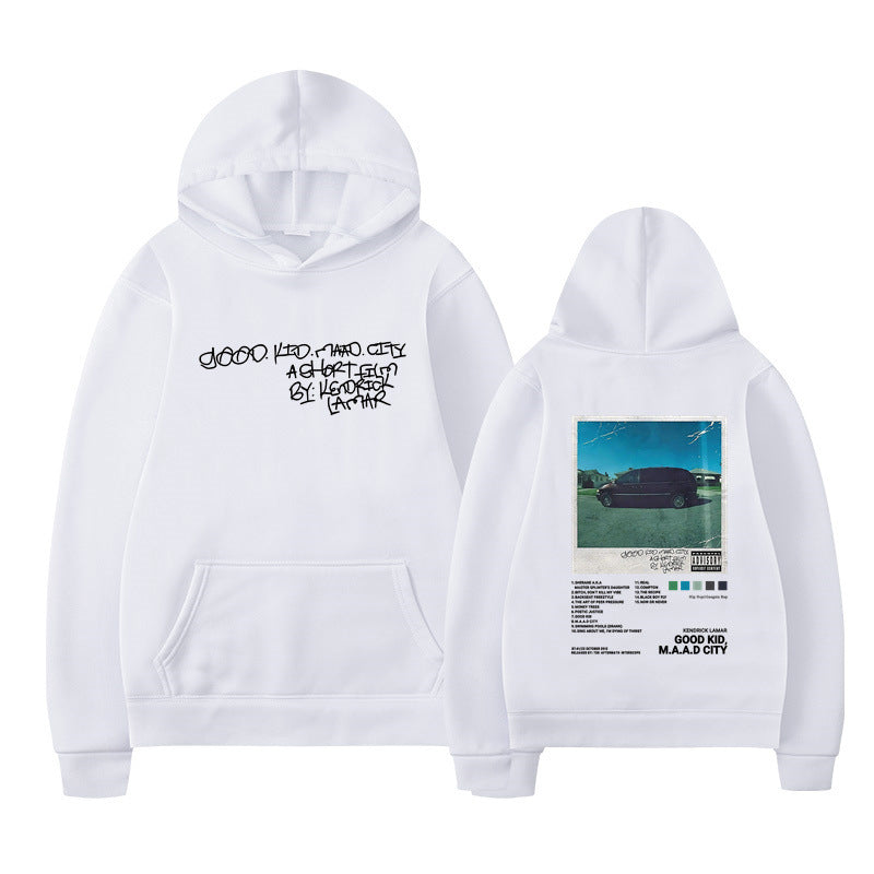 Kendrick Lamar Good Kid Hoodie Men Women's Hip Hop