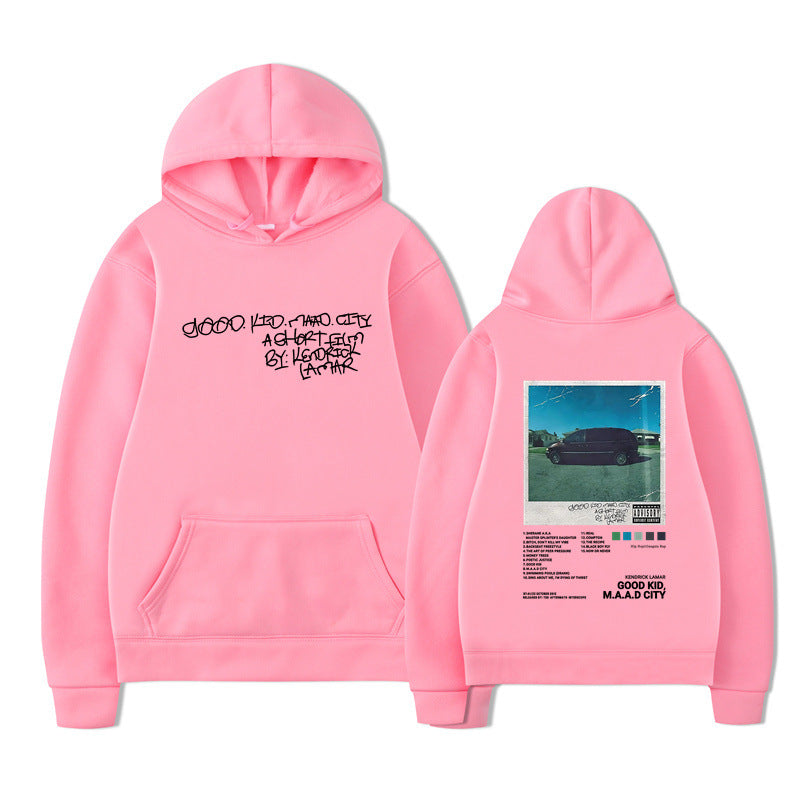 Kendrick Lamar Good Kid Hoodie Men Women's Hip Hop