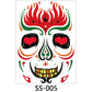 Halloween face sticker