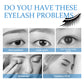EELHOE False Eyelash Glue, Lightweight Self-Adhesive False Eyelash Glue Gentle And Non-Irritating