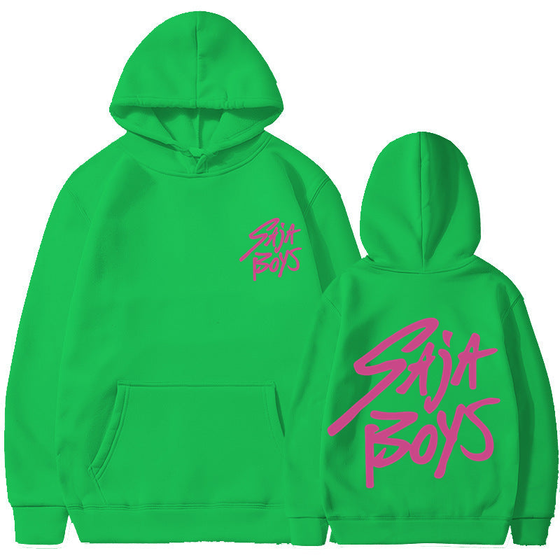 Saja Boys Hoodie Men Women Unisex Hooded Sweatshirt