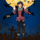Children's werewolf role-playing Halloween party costume