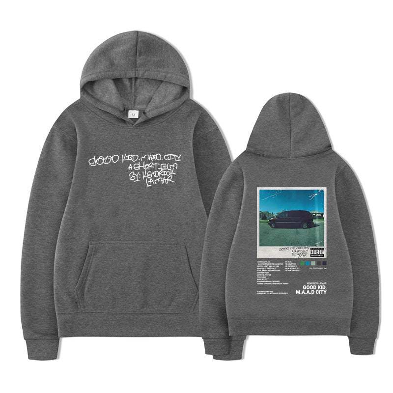 Kendrick Lamar Good Kid Hoodie Men Women's Hip Hop