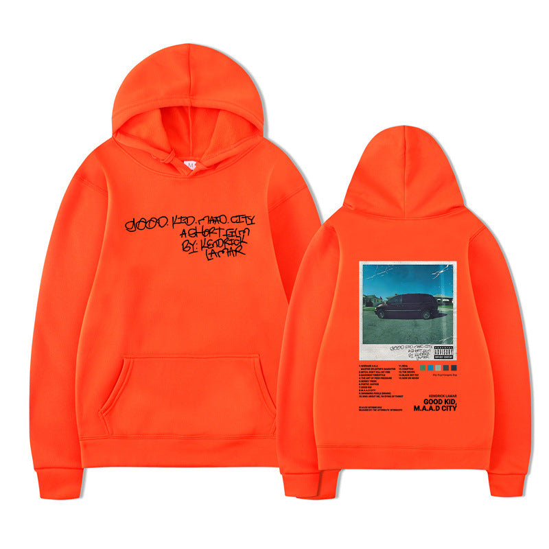 Kendrick Lamar Good Kid Hoodie Men Women's Hip Hop