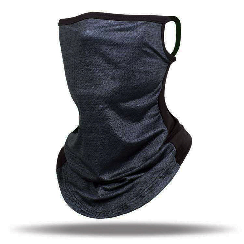 Ice Mesh Mesh Hanging Ear Sunscreen Mask Outdoor Sports Leisure Dustproof Sunscreen Men And Women Cycling Insect-Proof Scarf Headgear