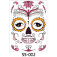 Halloween face sticker