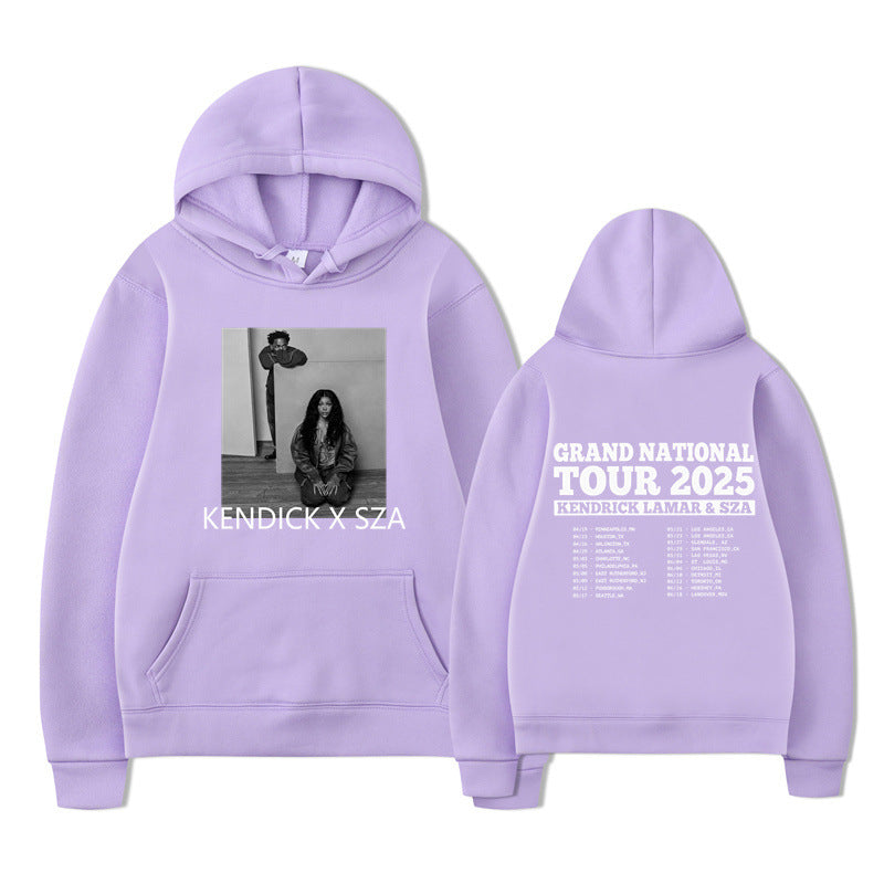 Grand National Tour  Hoodie SZA Kendrick Lamar Men/women