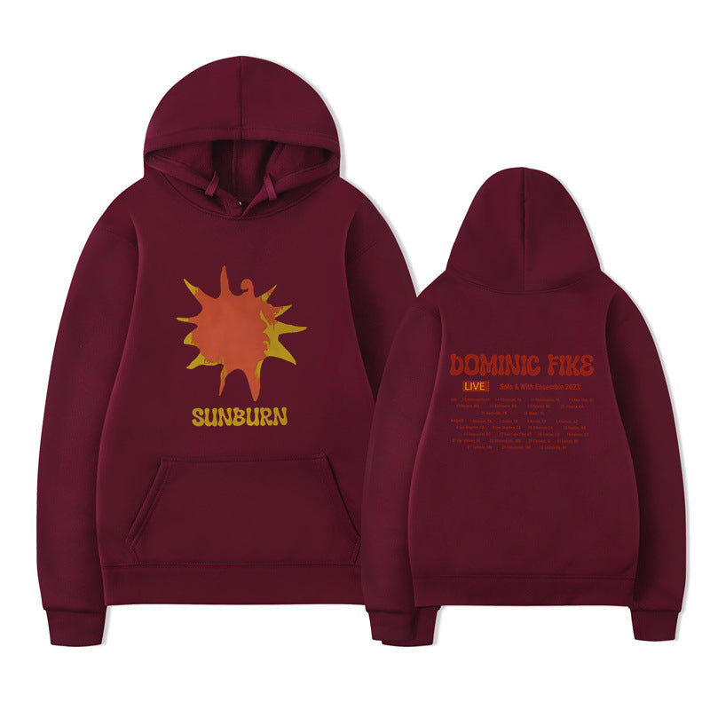 Casual Anime Hoodie with Print for Men and Women, Dark Series Hooded Sweatshirt