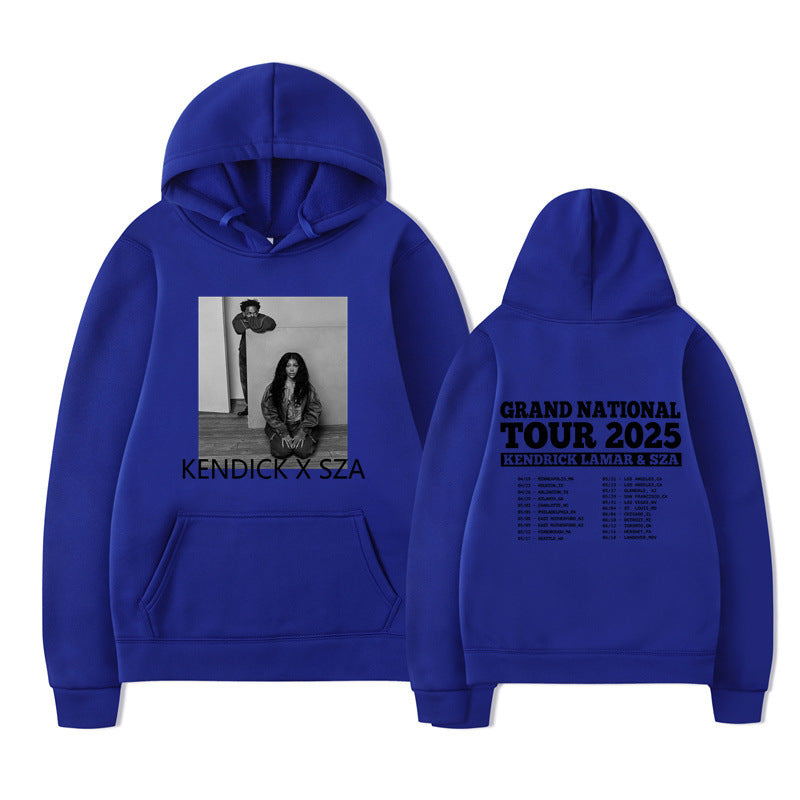 Grand National Tour  Hoodie SZA Kendrick Lamar Men/women