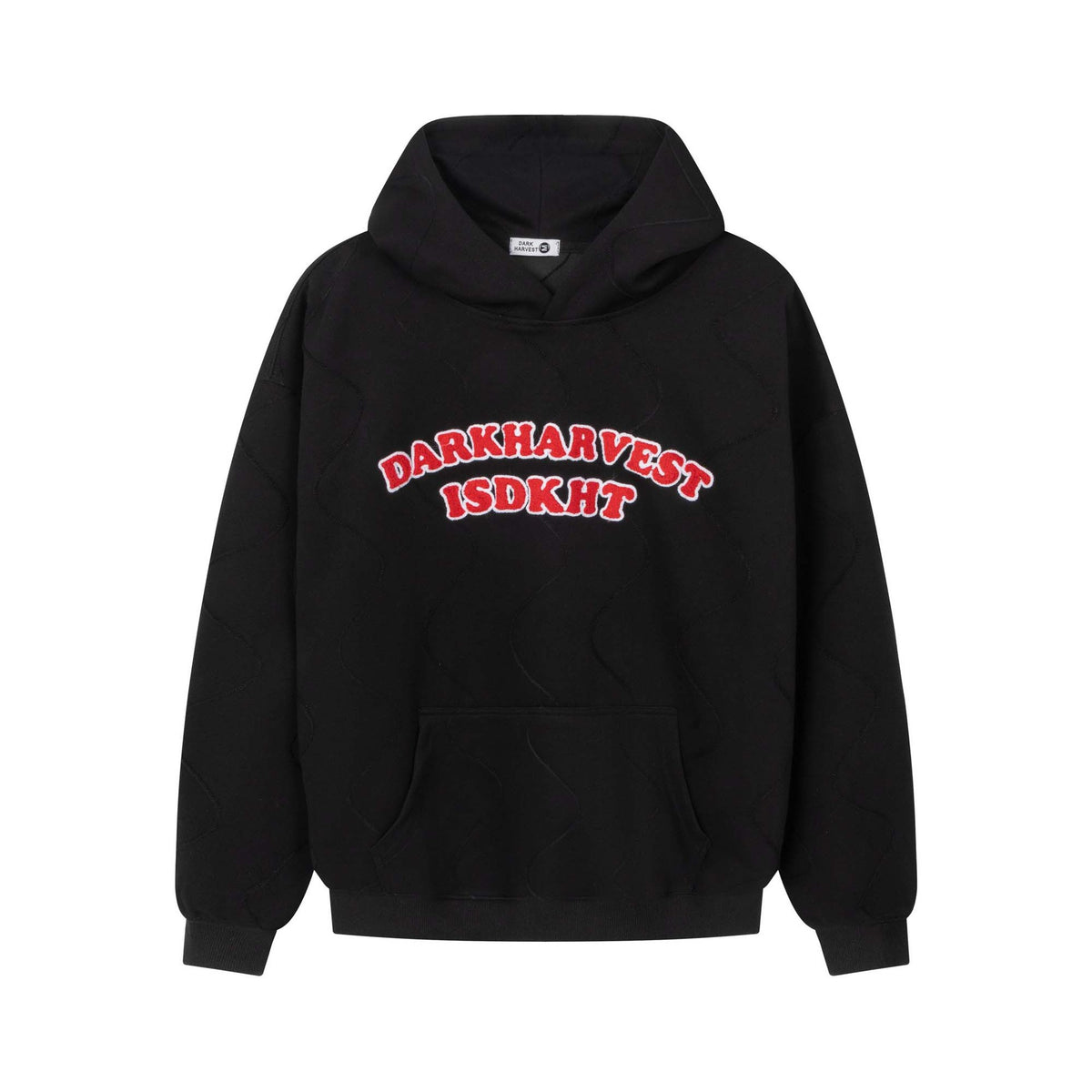 Streetwear Hoodie with Embroidered Letters and Loose Fit for Both Men and Women