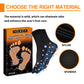 HOUKEA Tourmaline Ionic Body Health Socks, Winter Outdoor Sports Cold And Wind Warm Foot Care Massage Socks