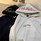 Street Style Heavyweight Embroidered Hoodie for Men and Women