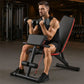 Adjustable Foldable Weight Bench – Multi-Position Dumbbell Bench for Home Gym, Strength Training Workout Equipment