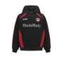 Color blocked sports hoodie for men