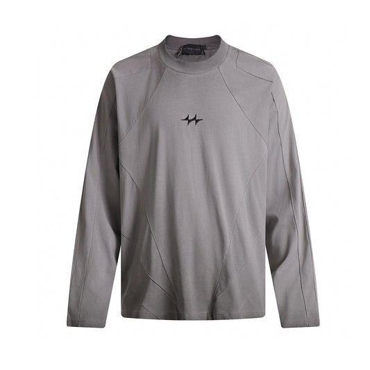Splicing fringed hoodie for men
