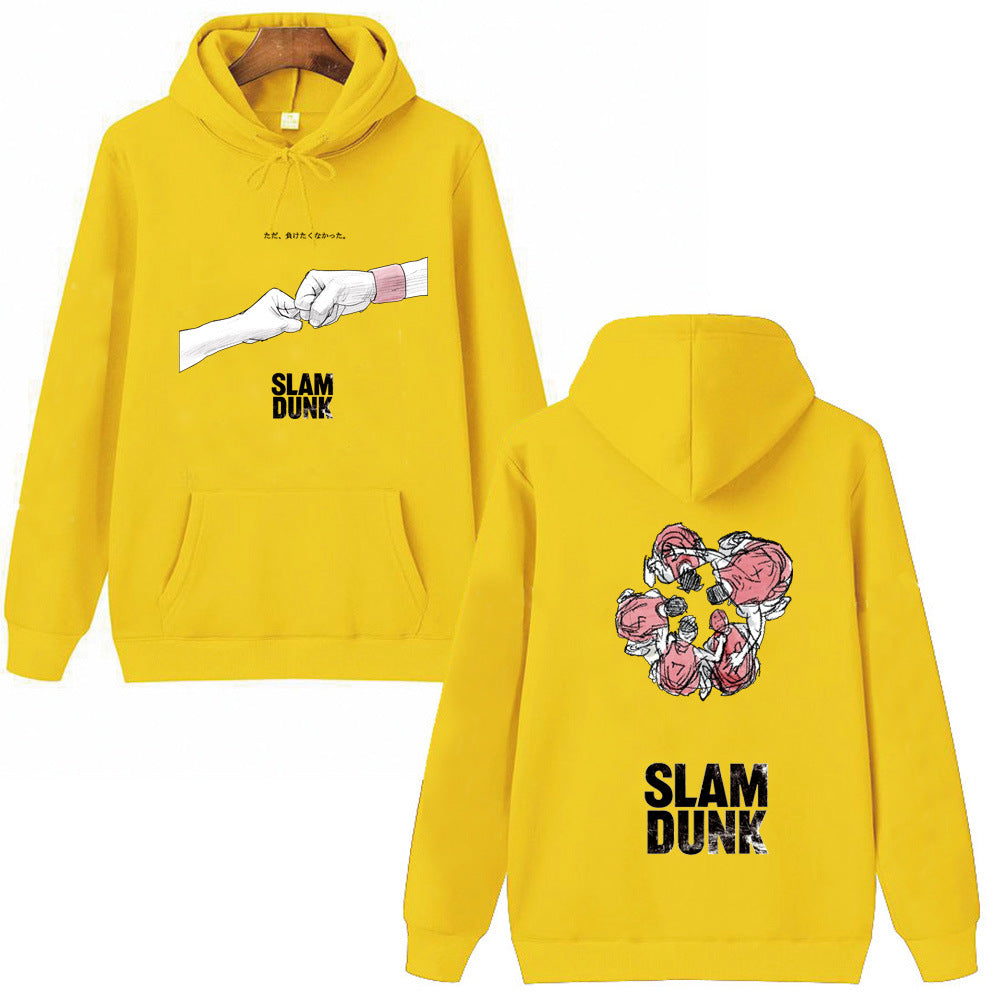 Slam Dunk Hoodie for Men - Sakuragi Hanamichi and Rukawa Kaede Design