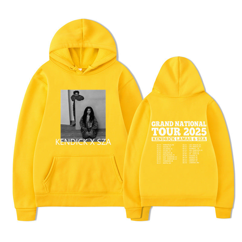 Grand National Tour  Hoodie SZA Kendrick Lamar Men/women