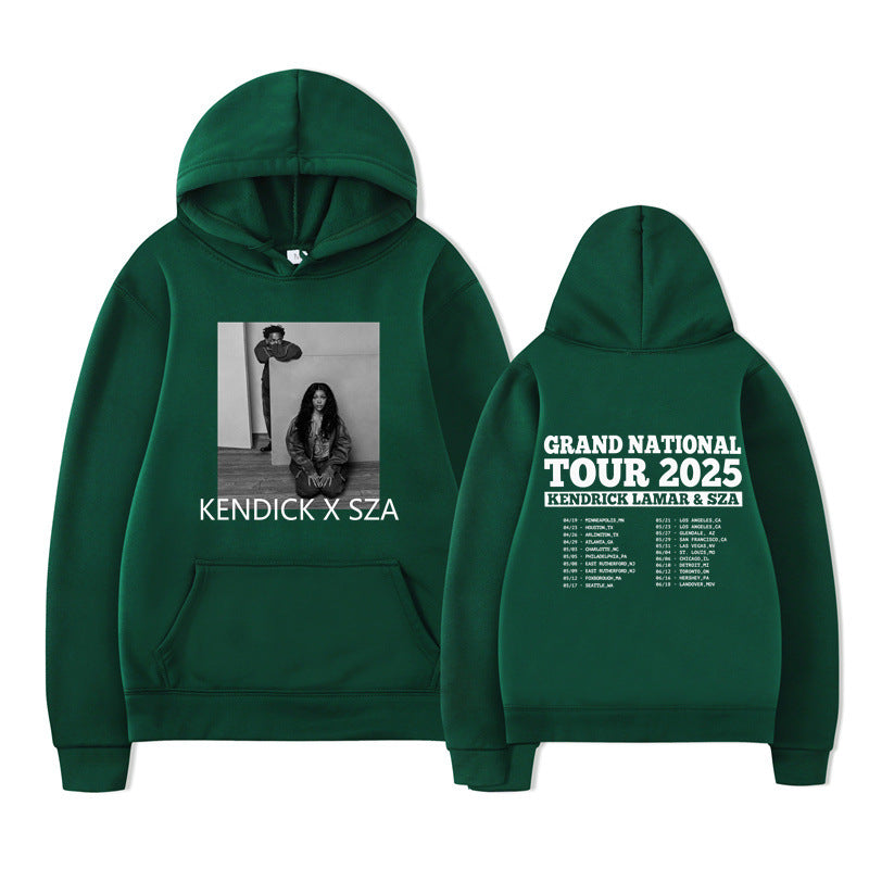 Grand National Tour  Hoodie SZA Kendrick Lamar Men/women