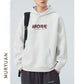 Print Hoodie for Men Street Style Loose Drop Shoulder